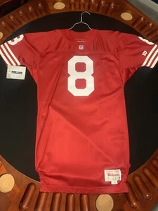 Vintage Steve Young #8 Jersey - Authentic Wilson/ProLine Jersey - New With Tags - Picture 1 of 17