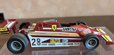 HOT WHEELS MATTEL 6858 FERRARI 126 C #28 RARE! 1/25 NO BOX!! - Immagine 1 di 4