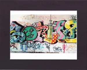 8X10" Matted Print Street Art Graffiti Picture: Sento, 1989 New York City NYC - Picture 1 of 1