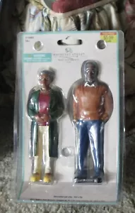 Mayberry Street Miniatures resina 2 piezas abuelos afroamericanos - Imagen 1 de 3