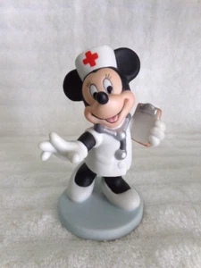 Disney Minnie Mouse as Nurse Minnie Porcelain Ceramic Figurine - Picture 1 of 4