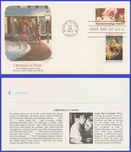 USA5 #2064 U/A FLEETWOOD FDC Combo2 Christmas Santa - Bild 1 von 1