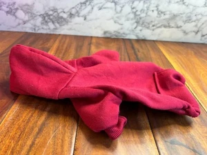 Felpa con cappuccio cane cucciolo rosso marrone taglia small - Foto 1 di 5