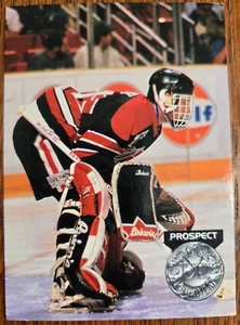 1991-92 Pro Set Platinum Dominik Hasek Rookie Card RC #252 Chicago Blackhawks - Picture 1 of 2