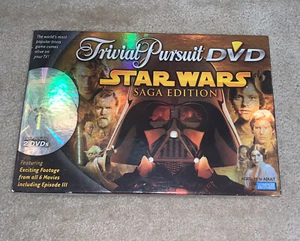 2005 Trivial Pursuit Star Wars Saga Edition DVD Game 100% COMPLETE - Picture 1 of 7