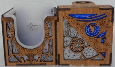 MTG Commander Deck Box AZORIUS WHITE/BLUE standard Magic the Gathering - Image 1 of 4