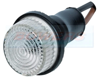 HELLA WHITE/CLEAR FRONT TOP MARKER LIGHT LAMP ERIBA CAR MOTORHOME 2PF003563151 - Image 1 of 2