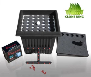 THE CLONE KING 36 SITE AEROPONIC PLANT CLONING MACHINE CLONER CLONING VERY EASY! - Picture 1 of 11