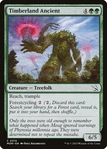 Timberland Ancient Foil (210) March of the Machine MOM MTG Magic - Imagen 1 de 1