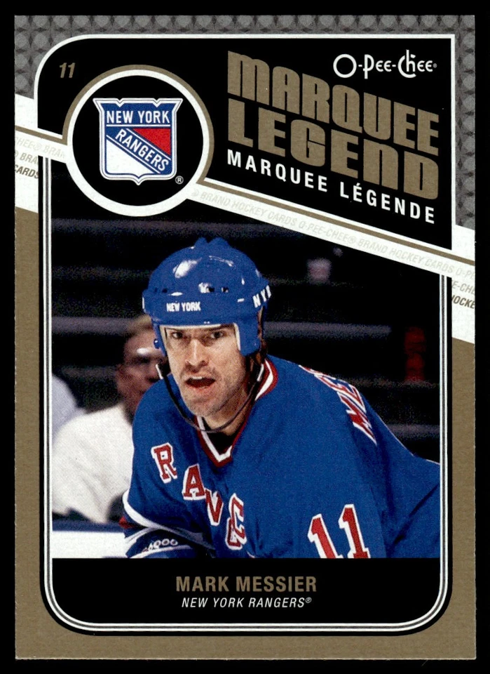 2011-12 O-Pee-Chee MARQUEE LEGEND Mark Messier New York Rangers #515 - Image 1 of 2