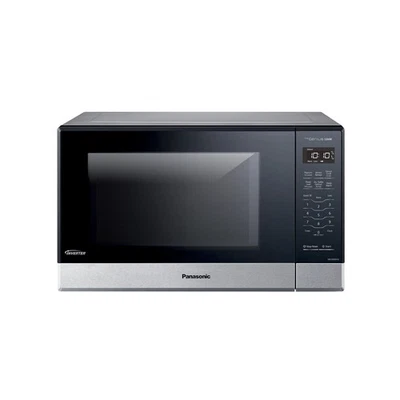 Panasonic 1.2 cu.ft. Countertop 1200W Inverter Microwave Oven (Stainless/Black) - Image 1 of 4