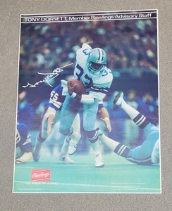 DALLAS COWBOYS BEAUTIFUL TONY DORSETT POSTER - Picture 1 of 1