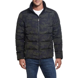 Weatherproof Mens Green Quilted Coat Puffer Jacket Outerwear XXXL BHFO 5967 - Picture 1 of 2