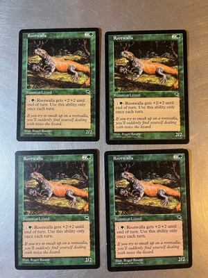 4x Rootwalla 1997 Tempest Magic Cards LP Condition Playset - Image 1 of 2