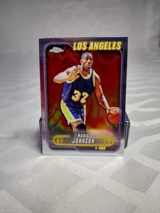 2024-25 Topps Chrome Magic Johnson #59 Los Angeles Lakers - Bild 1 von 2