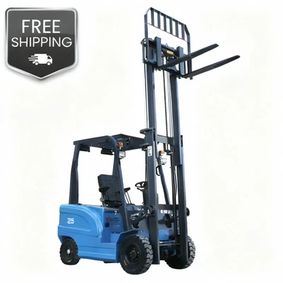 2,5 toneladas | Empilhadeira elétrica frete grátis empilhadeira armazém pneu sólido - Imagem 1 de 4