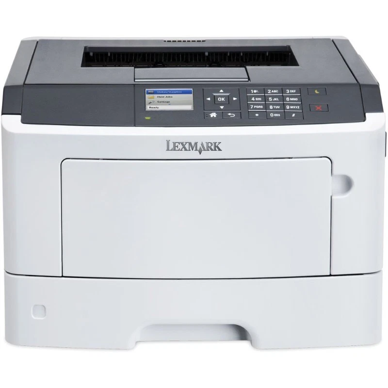 Lexmark MS415dn Laserdrucker A4 Schwarz Weiss LAN Duplex 38 S/Min - Bild 1 von 4