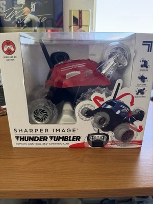 Sharper Image Thunder Tumbler Remote Control 360 Spinning Red Car Brand New  - Image 1 of 2