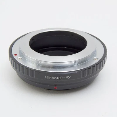 UNBRANDED  NIKON (S)  to FX- LENS ADAPTER #AD828 - Image 1 of 3
