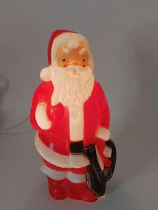 Vintage 1968 Empire Blasform 13" Weihnachtsmann Weihnachtsdekoration — mit Licht - Bild 1 von 13