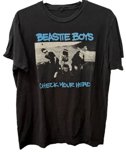 Camiseta Beastie Boys Negra Check Your Head Algodón Manga Corta Tultex Adulto XL - Imagen 1 de 8