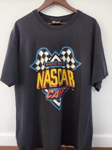 Vintage Nascar Cafe Single Stitch T-Shirt Gr. 2X Myrtle Beach Souvenir Shirt 90s - Bild 1 von 9