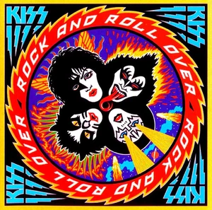 4" KISS Rock & Roll Over vinyl sticker. Heavy Metal decal for laptop, guitar. - Picture 1 of 2