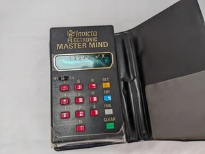 Invicta Electronic Mastermind 1977 Handheld Electronic Game (Needs Repair) - Picture 1 of 6