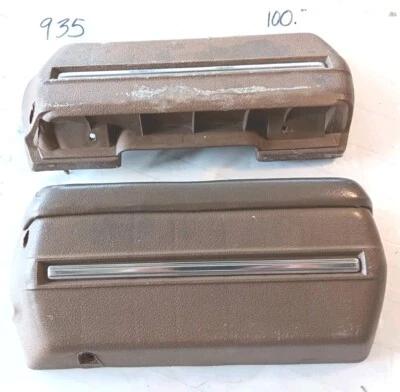 (2)Original 1968-69 GM Chevrolet Chevelle Cutlass LeMans Front Armrests LH & RH - Image 1 of 4