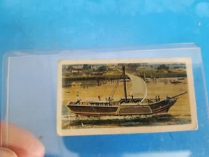 VTG THE COMET STEAM POWER BROOKE BOND TEA TEA CARD. - Picture 1 of 2