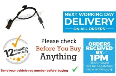 Sensore Temperatura Gas Scarico per RENAULT VEL SATISFACTION 2.2 dCi 2004-in poi prima Turbo - Immagine 1 di 4