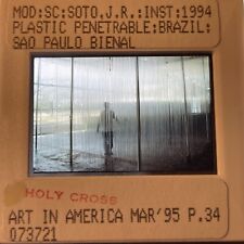Jesus Rafael Soto “Plastic Penetrable”Venezuela Modern Art 35mm Slide