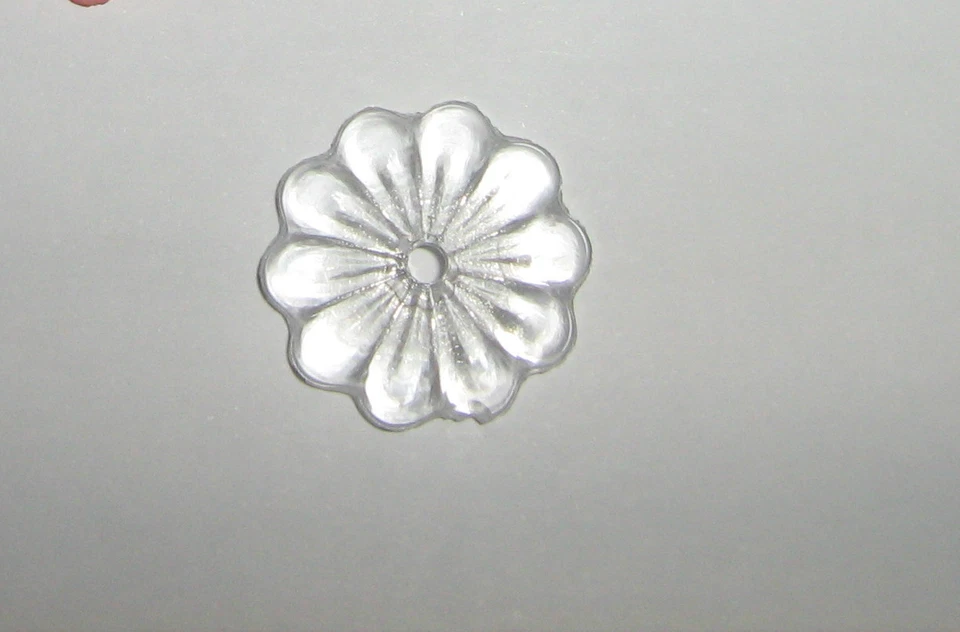 10 Pz ROSETTA mm 15 Cristallo Swarovski Trasp. Maria Teresa Lampadario RICAMBIO - Image 1 of 1