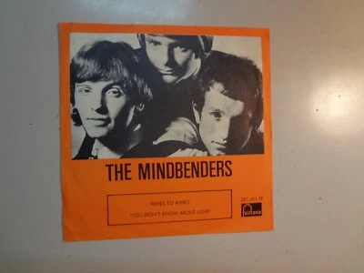 MINDBENDERS:(w/Eric Stewart Of 10CC)Ashes To Ashes-You Don'tKnow-Norway 7"66 PSL - Image 1 of 4