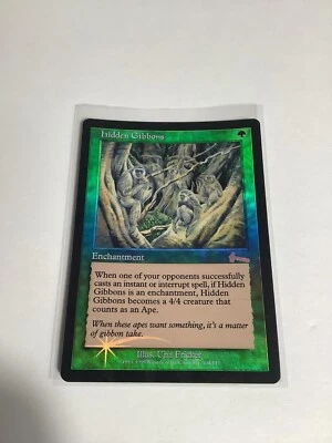 MTG Magic the Gathering Hidden Gibbons FOIL Rare Urza's Legacy 104/143 M/NM - Image 1 of 2