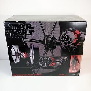 Star Wars THE BLACK SERIES First Order Special Forces Tie Fighter & Pilot BOXED