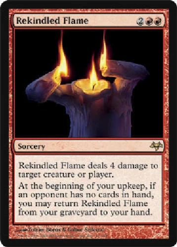 REKINDLED FLAME X4 4 4X Eventide MTG Magic the Gathering Cards DJMagic - Image 1 of 1