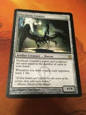 Psychosis Crawler Mirrodin Besieged Mtg Magic Gathering