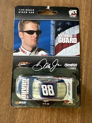 1:64 ACTION 2008 #88 NATIONAL GUARD AMP ENERGY DALE EARNHARDT JR PITSTOP CARDED - Image 1 of 3