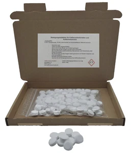 100 comprimidos de limpieza comprimidos de limpieza adecuados para Krups EA, Delonghi, Jura - Imagen 1 de 5