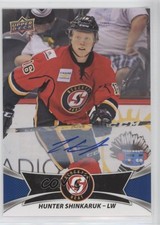 2016-17 Upper Deck AHL Auto SP Hunter Shinkaruk #141 Auto