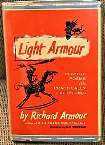 Richard Armour / LIGHT ARMOUR Signed 1st Edition 1954 - Bild 1 von 2