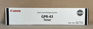 Oryginalny czarny toner Canon 4792B003AA GPR-43 4025 4035 otwarte pudełko / fabrycznie nowy - Zdjęcie 1 z 11