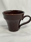 Vietri Italy Large Coffee Mug Rosso Vecchio Brown Ceramic Cup 4 T x 4 1/2 Diam