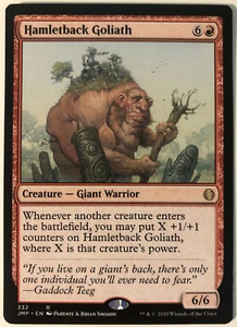 MTG Hamletback Goliath Jumpstart 322 Regular Rare - Picture 1 of 1