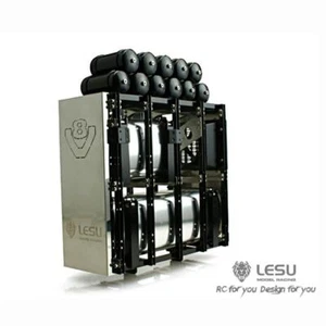 Metal LESU Equipment Rack for For TAMIYA 1/14 RC Tractor Truck Model Trailer - Picture 1 of 12