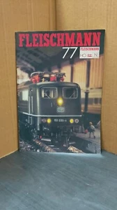 1977 FLEISCHMANN CATALOGUE IN GERMAN LANGUAGE - Picture 1 of 3