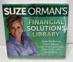Suze Orman's Financial Solutions Library 9 DVD Set Money Advice NEW Factory Seal - Picture 1 of 7