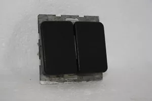 Berker Modul MB Serien Schalter mit Wippe (Metallklammer) in schwarz - Bild 1 von 2