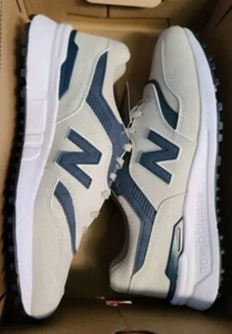 Men’s Size 10 New Balance 997G Navy White Grey Golf Shoes NBG997SSD Waterproof - Picture 1 of 11